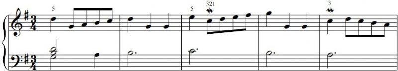klassiek voor beginners menuet in g-majeur 
