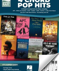 4 Chord Pop Hits – Super Easy Songbook